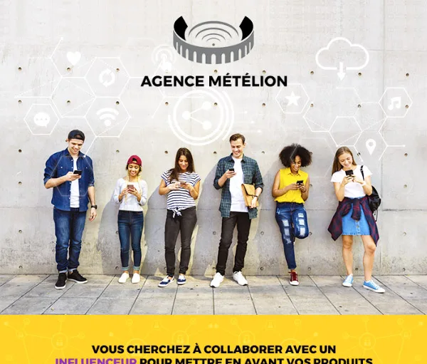 Campagne emailing réalisée pour Agence d’influenceurs