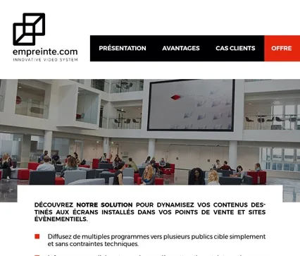 Campagne emailing réalisée pour Diffusion vidéo